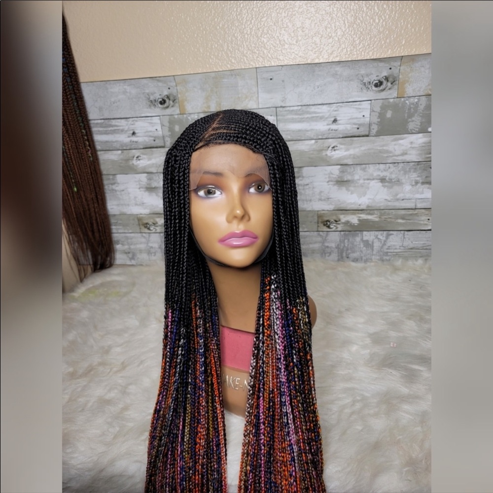 HANDMADE BRAIDED WIG. - Picture 2 of 7